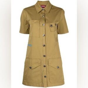 STAUD Cooper military dress